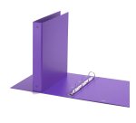 Raccoglitore Europa - 22 x 30 cm - 4 anelli tondi 30 mm - dorso 4 cm - viola - Favorit