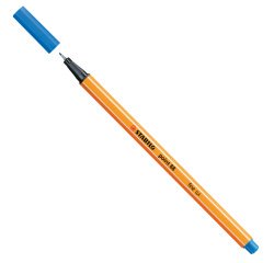 En_rotulador stabilo punta de fib ra point 88 azul ultramar punta fina 0,4mm