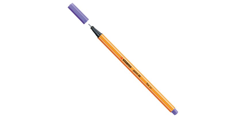 Fineliner Point 88 - tratto 0,4 mm - viola 55 - Stabilo