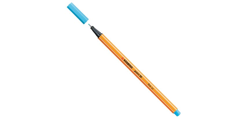 STABILO point 88 fineliner Blue 1 pc(s)