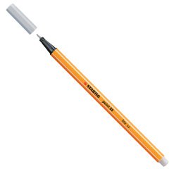 Fineliner Point 88 - tratto 0,4 mm - grigio chiaro 94 - Stabilo