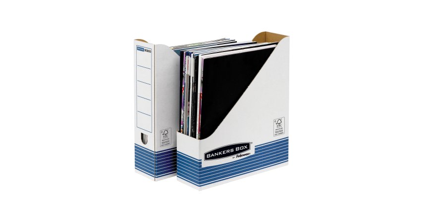 Fellowes 26301 file storage box Paper Blue, White