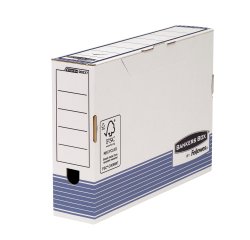 Scatola archivio Bankers Box System - formato legale - 25,5x36 cm - dorso 8 cm - Fellowes