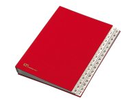 Classificatore numerico 1/31 - 643D - 24x34 cm - rosso - Fraschini