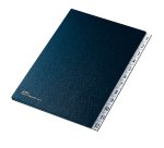 Classificatore numerico 1/12 - 24x34 cm - blu - Fraschini