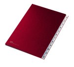 Classificatore numerico 1/12 - 24x34 cm - rosso - Fraschini