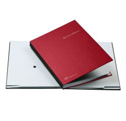 Libro firma - 14 intercalari - 24x34 cm - rosso - Fraschini