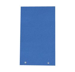 Separatori - cartoncino Manilla 200 gr - 12,5 x 23 cm - azzurro - Cartotecnica del Garda - conf. 200 pezzi