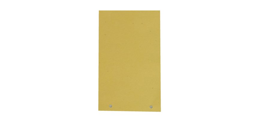 Separatori - cartoncino Manilla 200 gr - 12,5x23 cm - giallo - Cartotecnica del Garda - conf. 200 pezzi