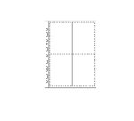 Buste forate Atla F porta foto - 8 spazi 10 x 15 cm - trasparente - Sei Rota - conf. 10 pezzi