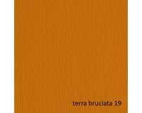 Cartoncino Elle Erre - 50x70cm - 220gr - terra bruciata 119 - Fabriano -  blister 20 fogli