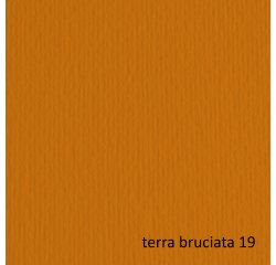 Cartoncino Elle Erre - 50x70cm - 220gr - terra bruciata 119 - Fabriano -  blister 20 fogli