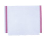 Tasche GS adesive con soffietto - PVC - 22 x 18 cm - trasparente - Sei Rota - conf. 10 pezzi