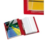 Tasche GS adesive con soffietto - PVC - 22 x 30 cm - trasparente - Sei Rota - conf. 10 pezzi