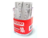 ARDA 17910BAR ruler set 15 pc(s) Aluminium
