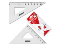 Coppia squadra Profil - 45/60gradi - 12cm - alluminio - Arda