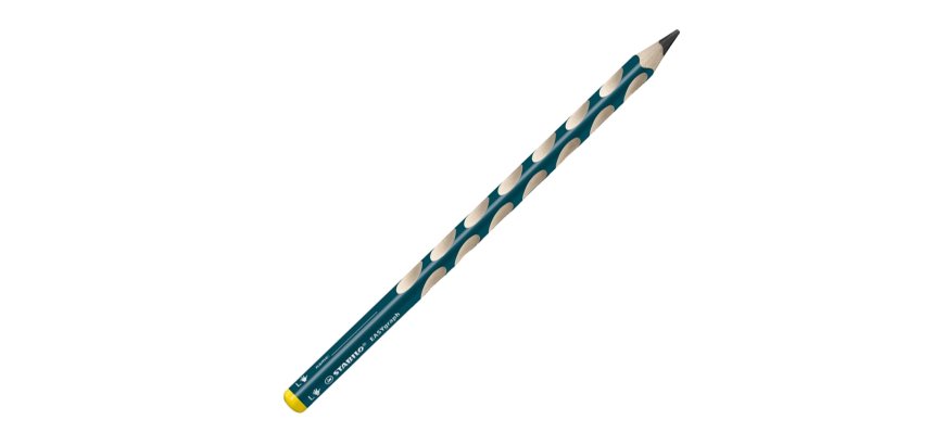 Matita in grafite Easygraph - gradazione HB - per mancini - astuccio 6 matite - Stabilo