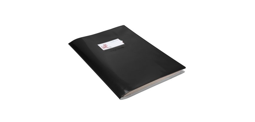 Coprimaxi Gold - 21 x 30 cm - PVC - 300 mic - c/alette - laccato - nero - Colorosa