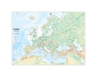 Carta geografica Europa - scolastica - murale - Belletti