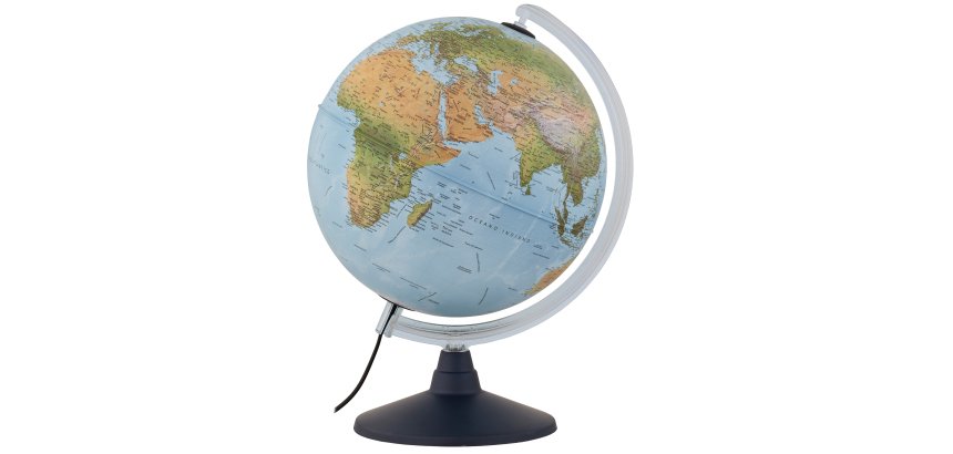 Globo geografico illuminato Elite - diametro 30 cm - Tecnodidattica