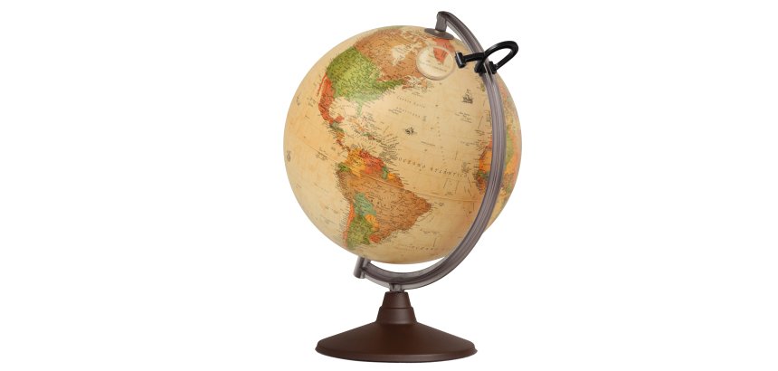 Globo geografico illuminato Marco Polo - diametro 30 cm - Tecnodidattica