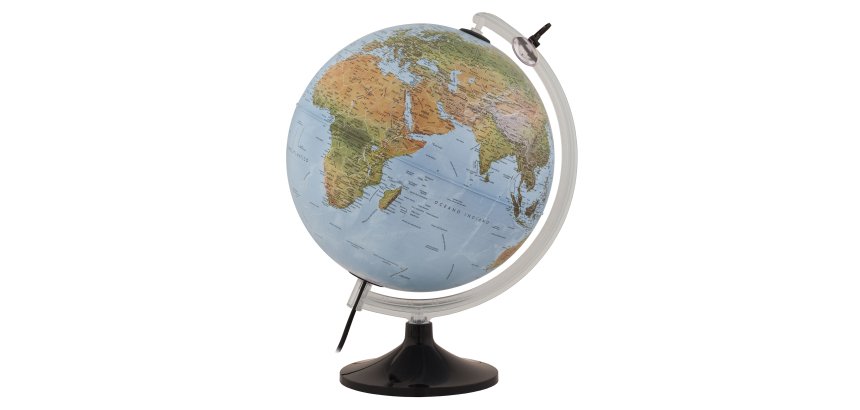 Globo geografico illuminato Lumierissimo - diametro 30 cm - Tecnodidattica