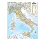 Carta geografica Italia amministrativa e stradale - murale - 67 x 85 cm - Belletti