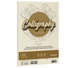 Carta Calligraphy Lino - A4 - 120 gr - avorio 02 - Favini - conf. 50 fogli