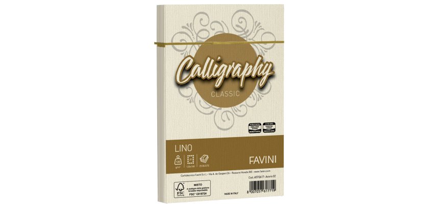 Favini Calligraphy Linen envelope Ivory 25 pc(s)