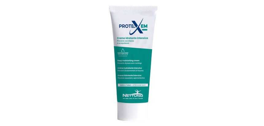 Crema mani Protexem Rinnova - iris - idratante - emolliente - 100 ml - Nettuno