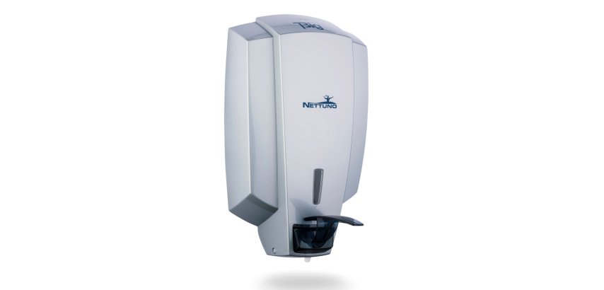 Dispenser sapone T-big - murale - per sapone liquido - capacità 3 L - Nettuno