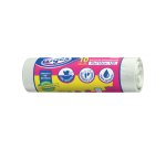Sacchi per immondizia - 70x110 cm - 120 L - 16 micron - bianco - Logex Professional - rotolo da 10 sacchetti