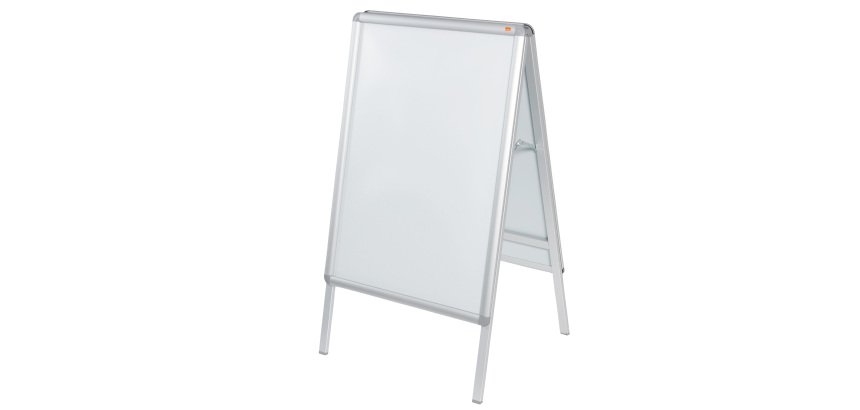 Cavalletto bifacciale A Frame - cornici a scatto - A1 - 84,1 x 59,4 cm - Nobo