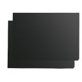 En_pizarra nobo negra din a1 doble cara para caballete 615x15x860 mm