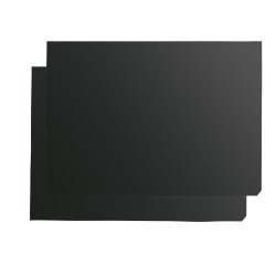 En_pizarra nobo negra din a1 doble cara para caballete 615x15x860 mm