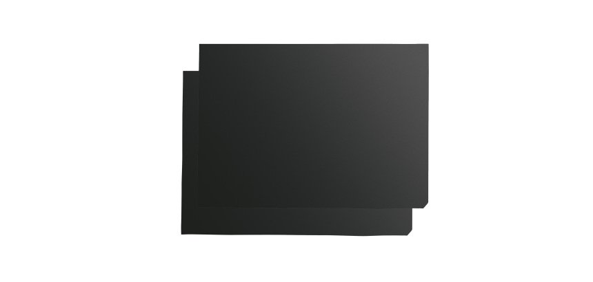 Inserto nero per cavalletto A Frame - scrivibile - A1 - Nobo - conf. 2 pezzi