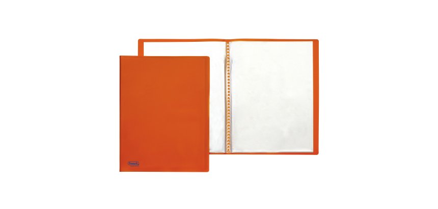 Portalistini Sviluppo - buccia - PP - 22 x 30 cm - 40 buste - arancio - Favorit