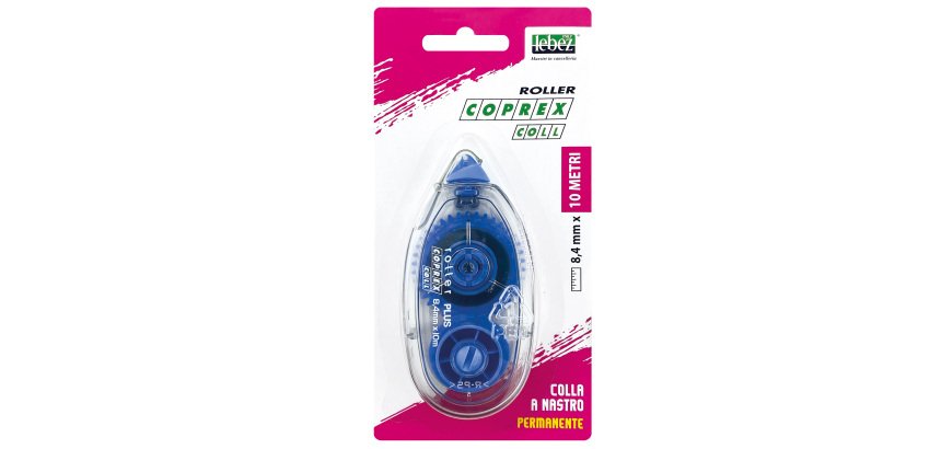 Lebez 6006 correction tape 10 m Blue, Transparent 1 pc(s)