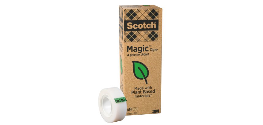 Nastro adesivo Magic 900 - 19 mm x 33 m - acrilico - trasparente - Scotch - Value Pack 9 rotoli