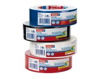 Nastro adesivo telato - 38 mm x 25 m - tela plastificata - nero - Tesa