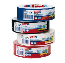 Nastro adesivo telato - 3,8 cm x 25 m - nero - Tesa