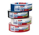 Nastro adesivo telato - 38 mm x 25 m - tela plastificata - bianco - Tesa