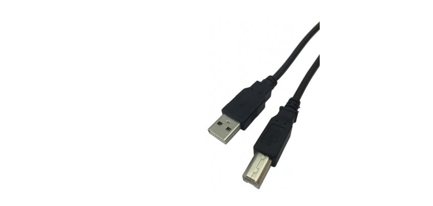 Cavo USB - 2.0 A/B - maschio/maschio - 2 mt - MKC Melchioni