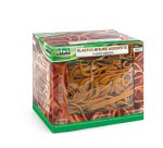Elastici - misure assortite - 500 gr - caucciù - avana - Lebez