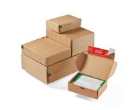 Scatole modulabili CP 080 - 30,5 x 21 x 9,1 cm - cartone - avana - ColomPac