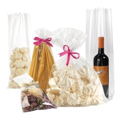 Busta regalo Crystal - 35 x 50 cm - 30 micron - trasparente - PNP - conf. 100 pezzi