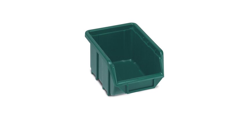 Vaschetta EcoBox 111 - 11,1 x 16,8 x 7,6 cm - verde - Terry