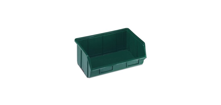 Vaschetta EcoBox 112 bis - 34,4 x 25 x 12,9 cm - verde - Terry