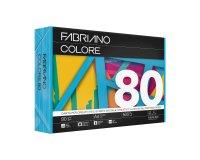 FabrianoColore - A4 - 80 gr - colori forti azzurro - Fabriano - conf. 500 fogli