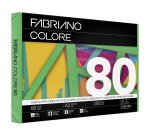 Carta Fabriano Colore - A3 - 80 gr - colori forti verde - Fabriano - conf. 250 fogli